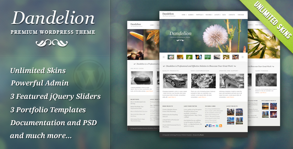 Expression Photography Responsive WordPress Theme - 2